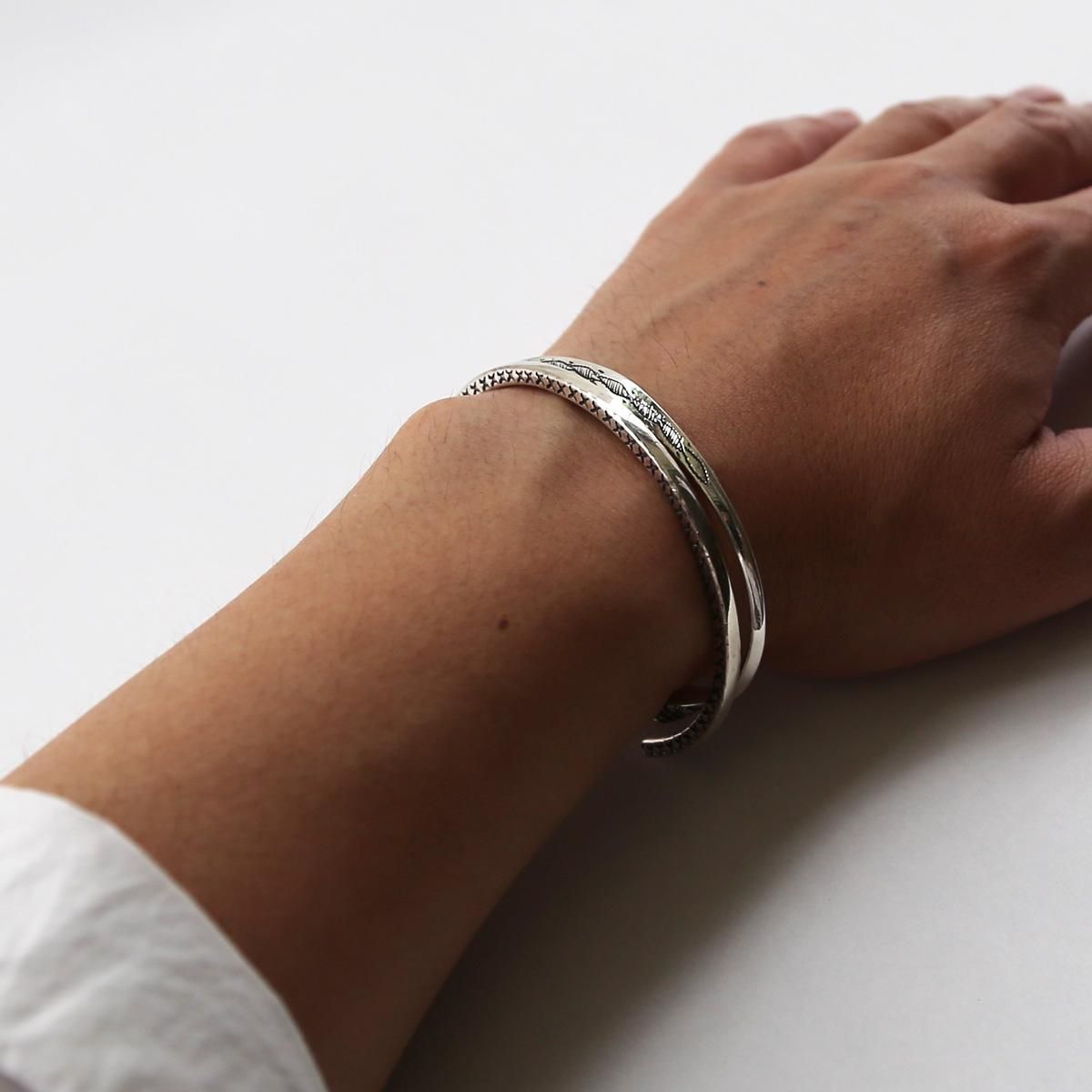 Touareg Silver bangle02