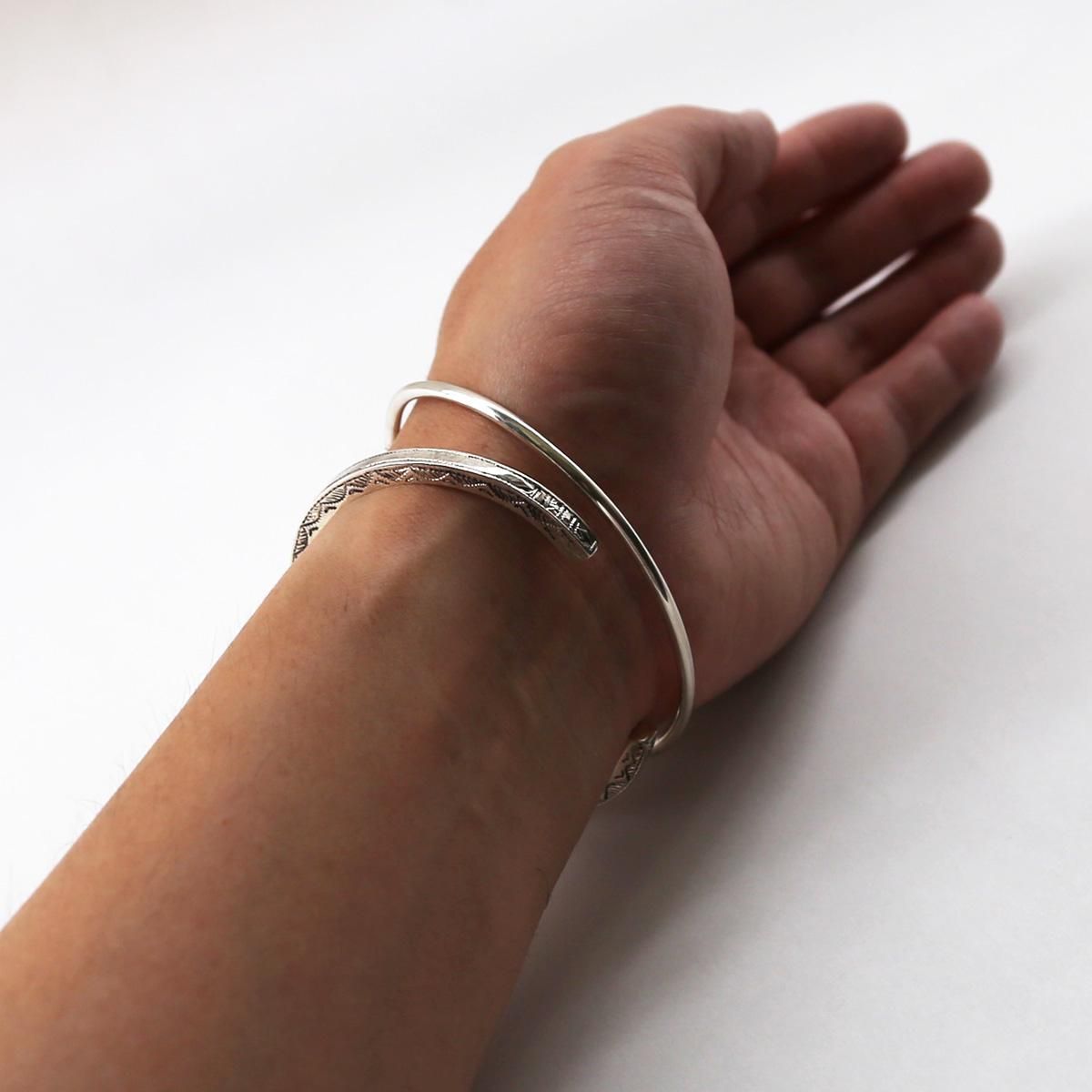 Touareg Silver bangle08