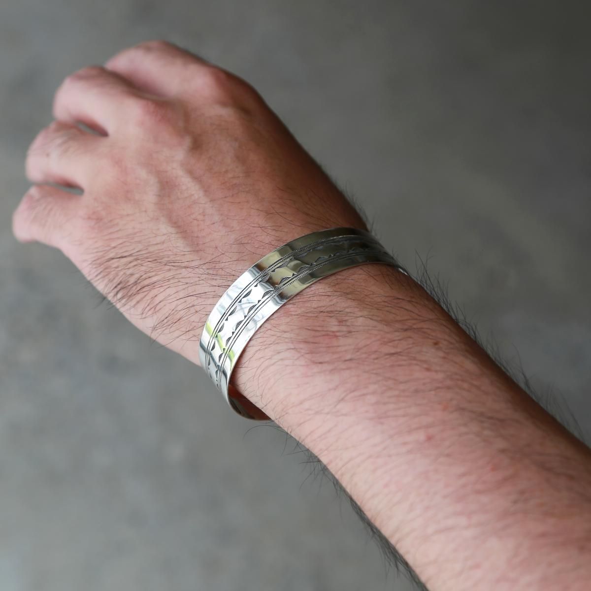 Touareg Silver bangle05