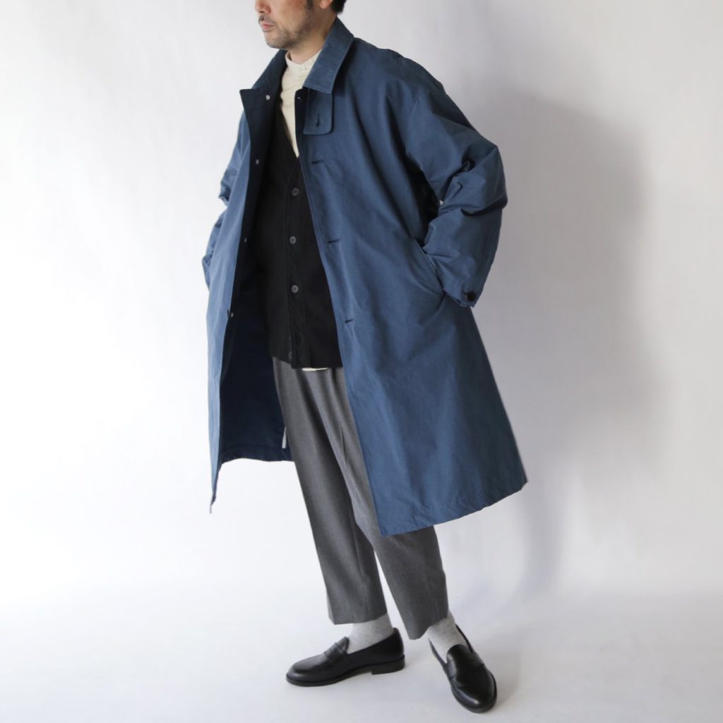 EEL grand sakura coat グランドサクラコート 新品 ネイビー-