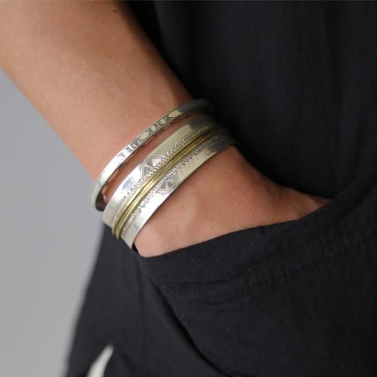 Touareg Silver bangle11