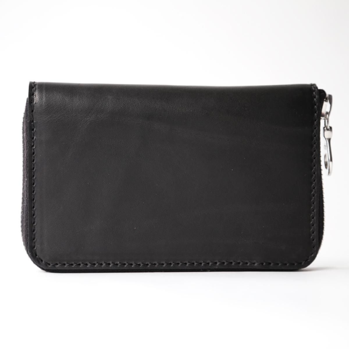 Tochca Aimer Round Zip Wallet  Black