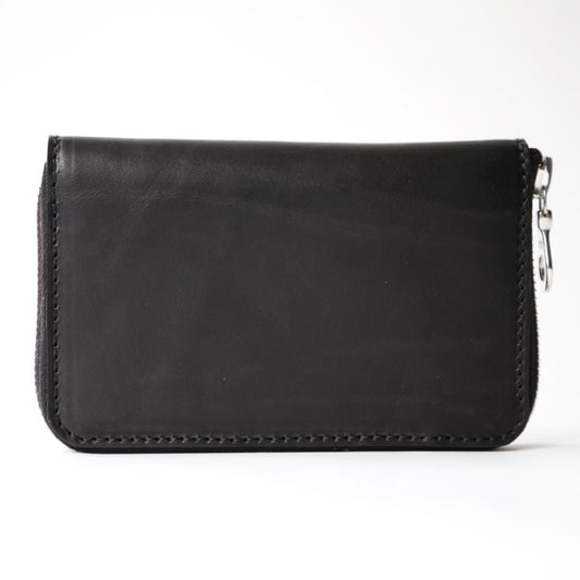 Tochca Aimer Round Zip Wallet  Black