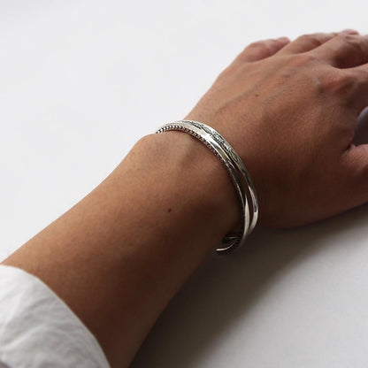 Touareg Silver bangle04