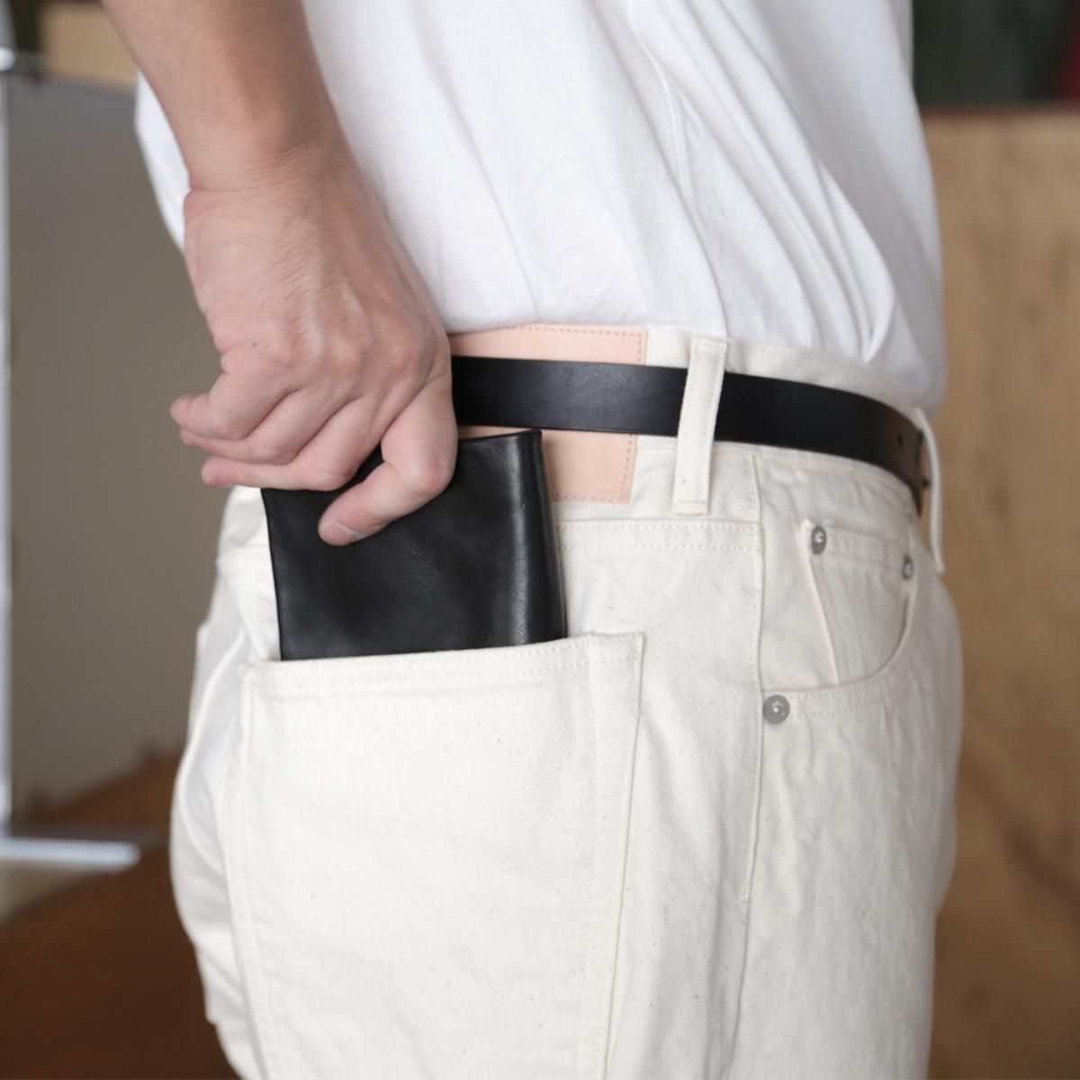 Tochca Aimer 内縫い折り財布  Black