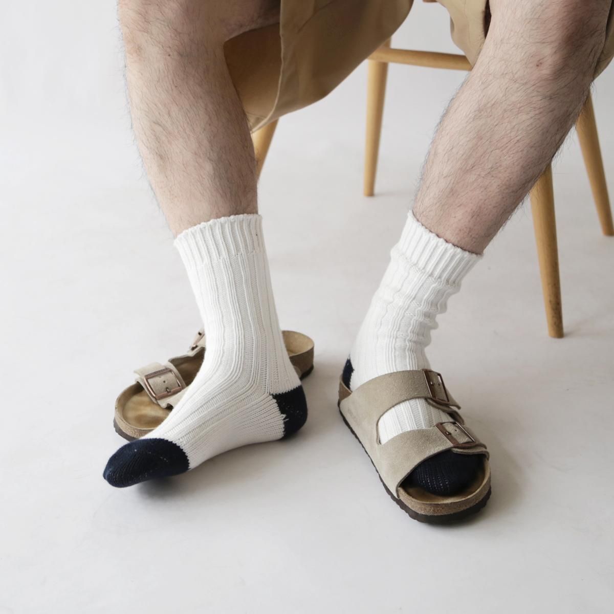 ROYAL SOCKS  White×Navy