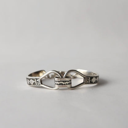 Touareg Silver bangle25