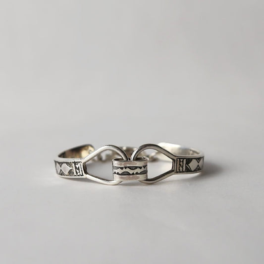 Touareg Silver bangle25