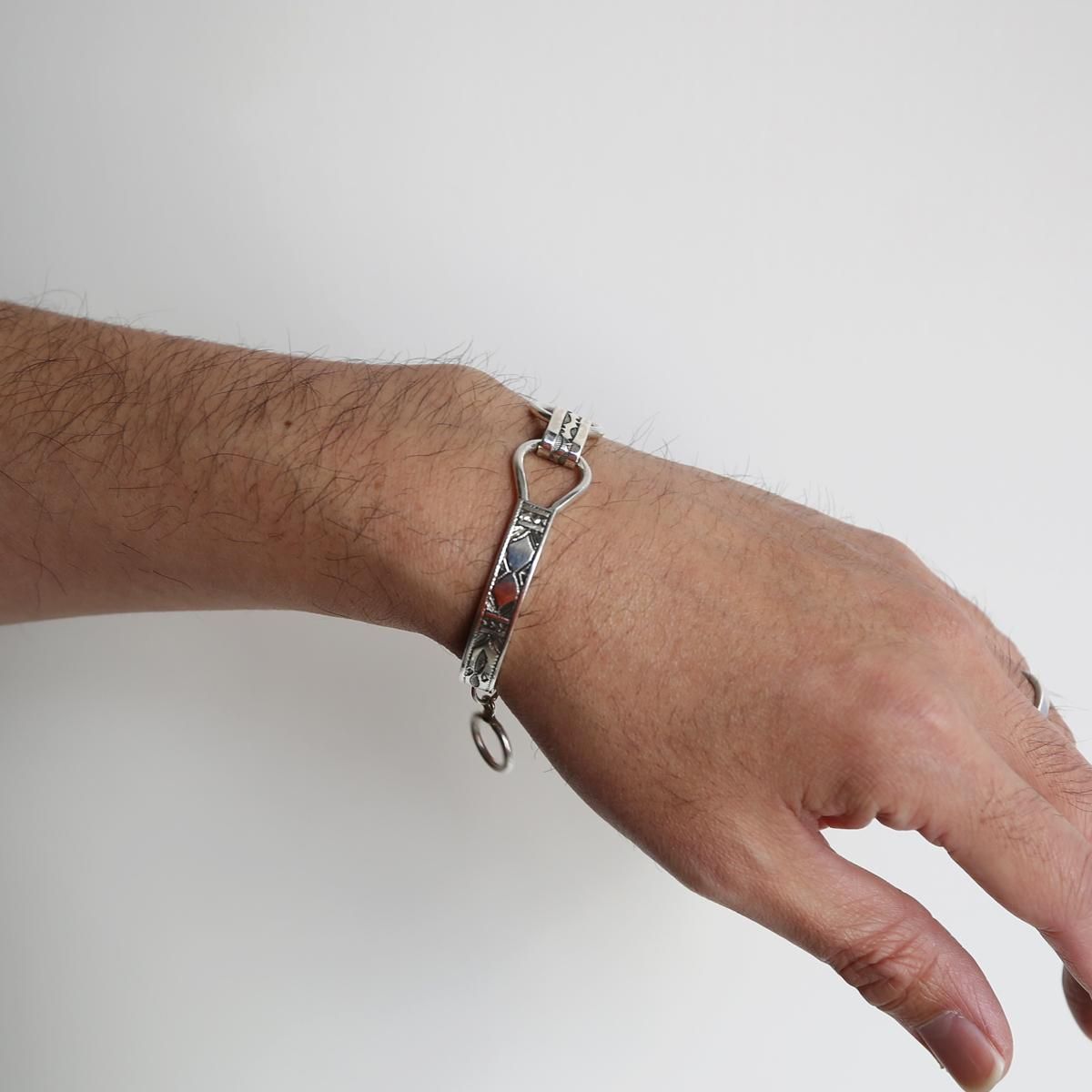 Touareg Silver bangle25