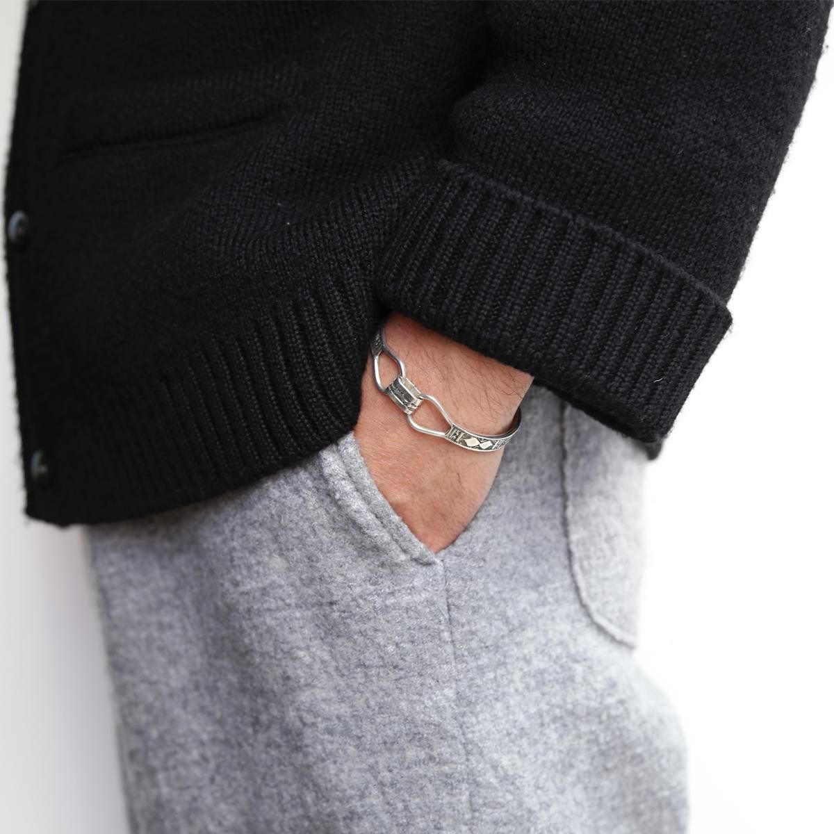 Touareg Silver bangle25