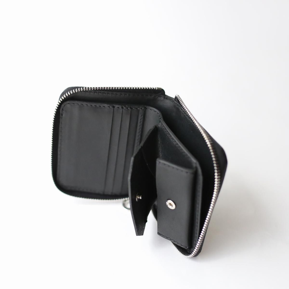 Tochca Aimer Round Zip Wallet S  Black