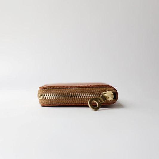 Tochca Aimer Round Zip Wallet S  Brown