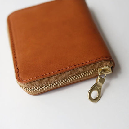 Tochca Aimer Round Zip Wallet S  Brown
