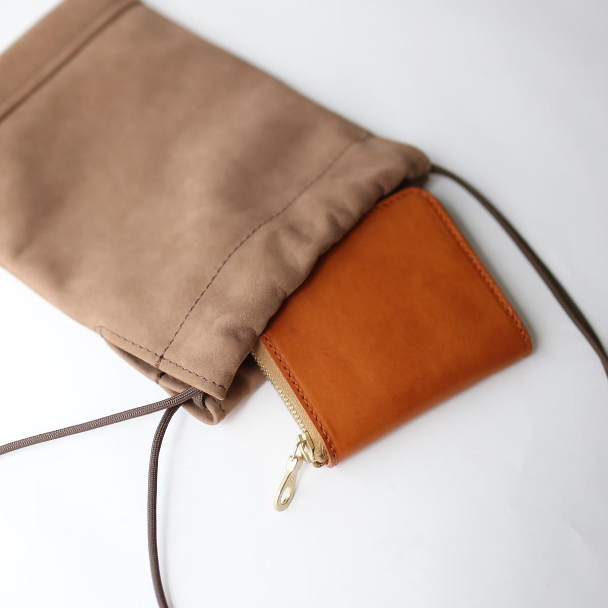 Tochca Aimer Round Zip Wallet S  Brown