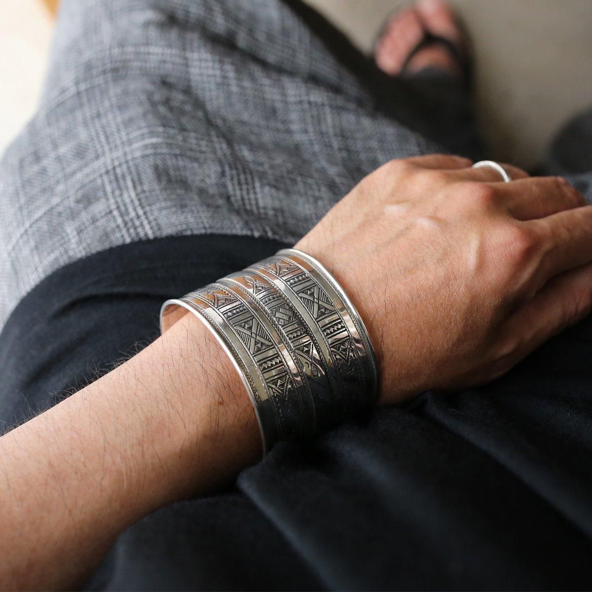 Touareg Silver bangle23