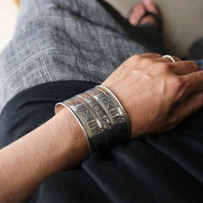 Touareg Silver bangle23