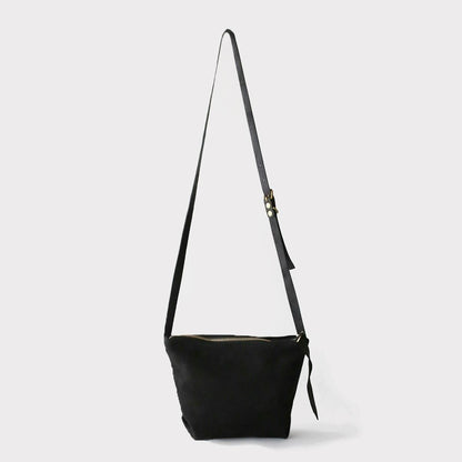EEL Products × Tochca Nubuck Shoulder Pouch  Black