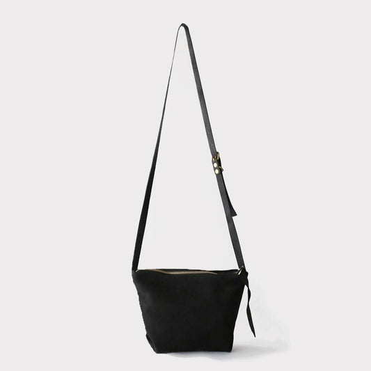 EEL Products × Tochca Nubuck Shoulder Pouch  Black