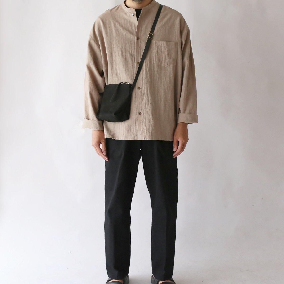 EEL Products × Tochca Nubuck Shoulder Pouch  Black