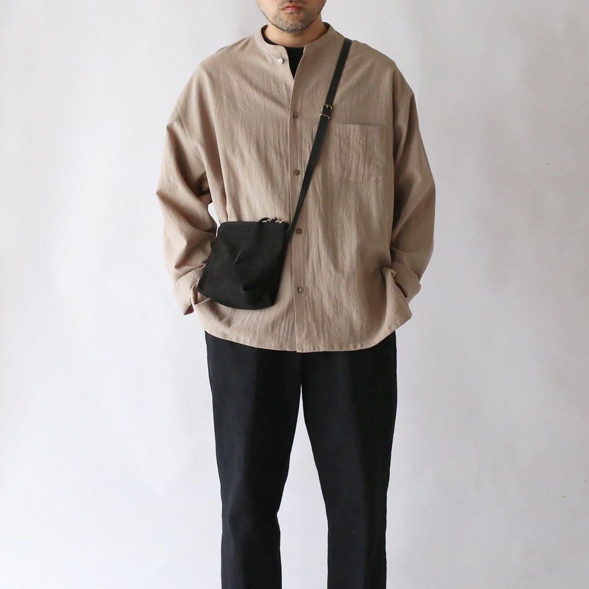 EEL Products × Tochca Nubuck Shoulder Pouch  Black