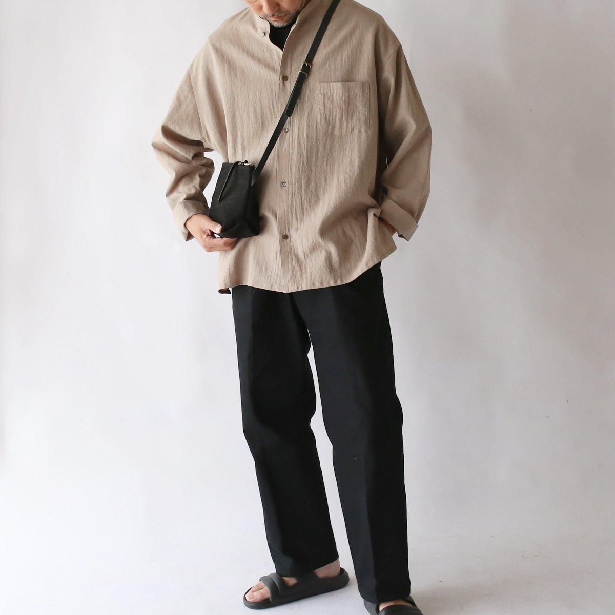 EEL Products × Tochca Nubuck Shoulder Pouch  Black