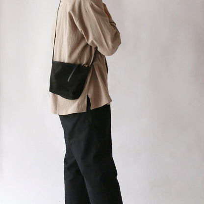 EEL Products × Tochca Nubuck Shoulder Pouch  Black
