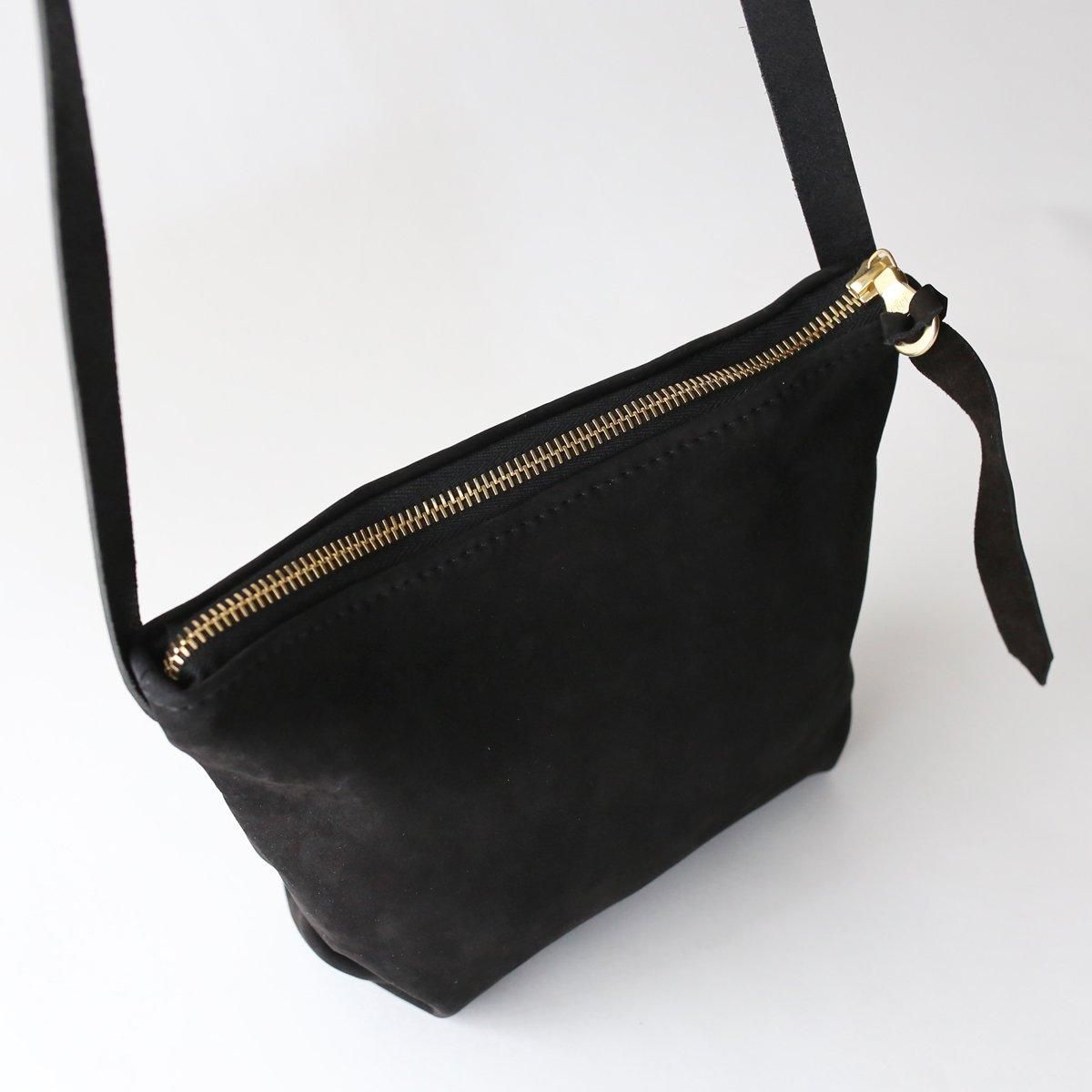 EEL Products × Tochca Nubuck Shoulder Pouch  Black