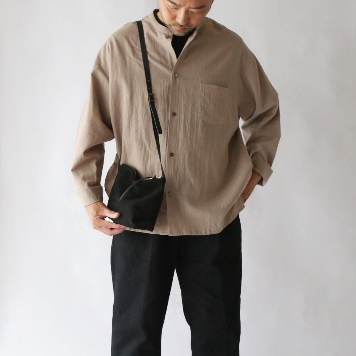 EEL Products × Tochca Nubuck Shoulder Pouch  Black