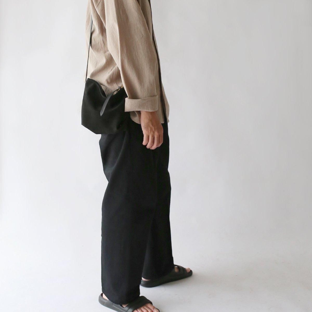 EEL Products × Tochca Nubuck Shoulder Pouch  Black