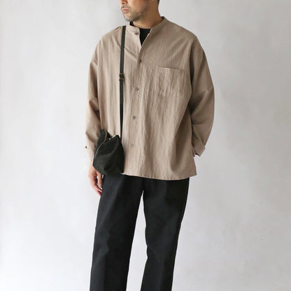 EEL Products × Tochca Nubuck Shoulder Pouch  Black