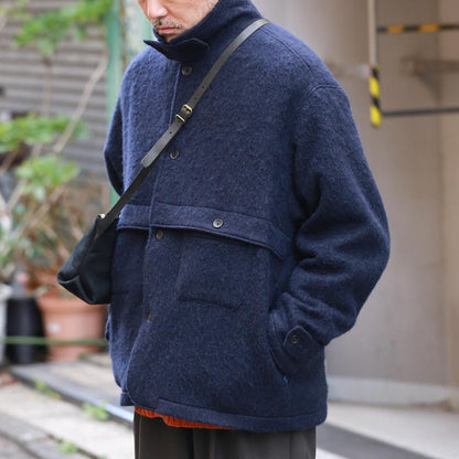 EEL Products × Tochca Nubuck Shoulder Pouch  Black