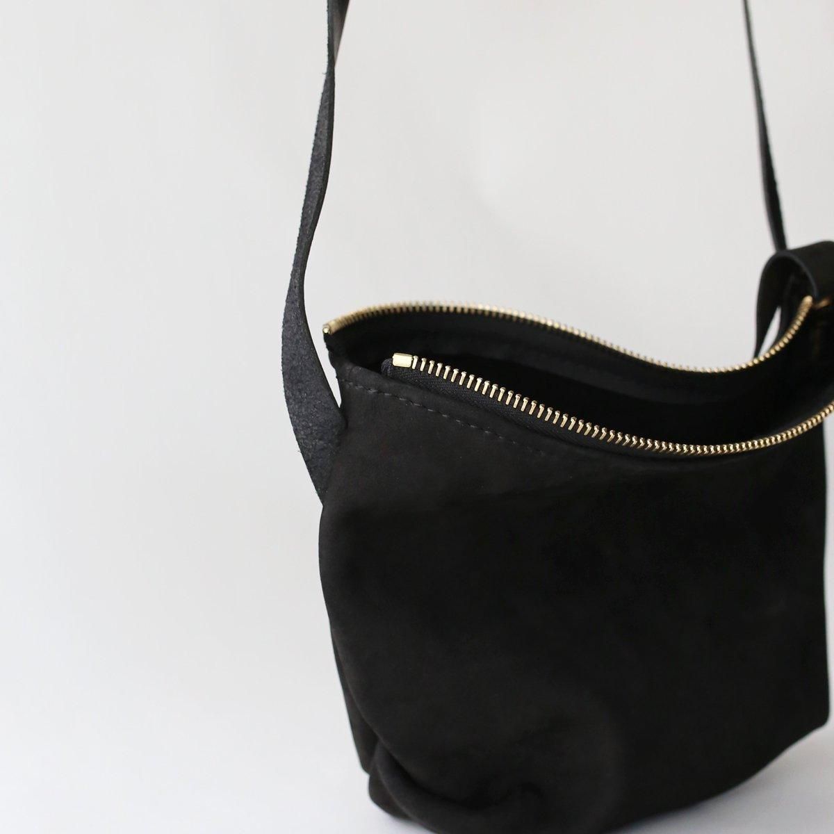 EEL Products × Tochca Nubuck Shoulder Pouch  Black