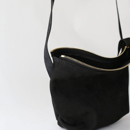 EEL Products × Tochca Nubuck Shoulder Pouch  Black