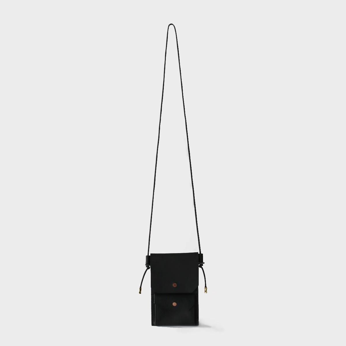 EEL Products × Tochca Aimer Shoulder Wallet Pouch  Black
