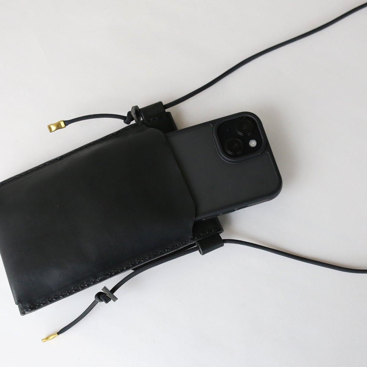 EEL Products × Tochca Aimer Shoulder Wallet Pouch  Black