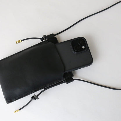 EEL Products × Tochca Aimer Shoulder Wallet Pouch  Black
