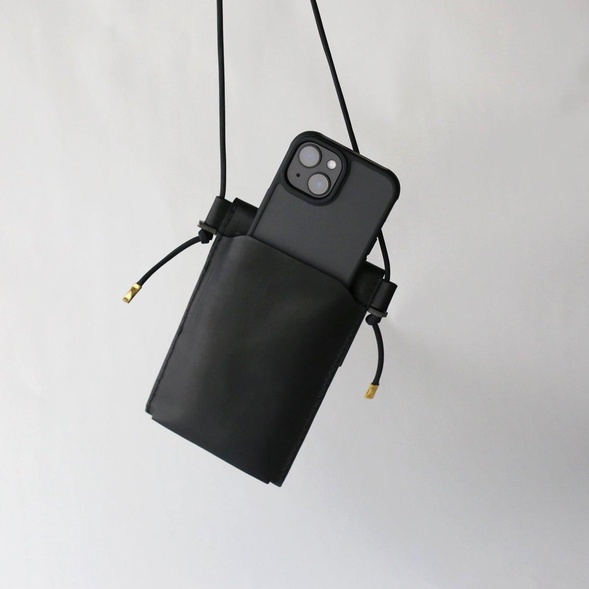 EEL Products × Tochca Aimer Shoulder Wallet Pouch  Black