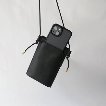 EEL Products × Tochca Aimer Shoulder Wallet Pouch  Black