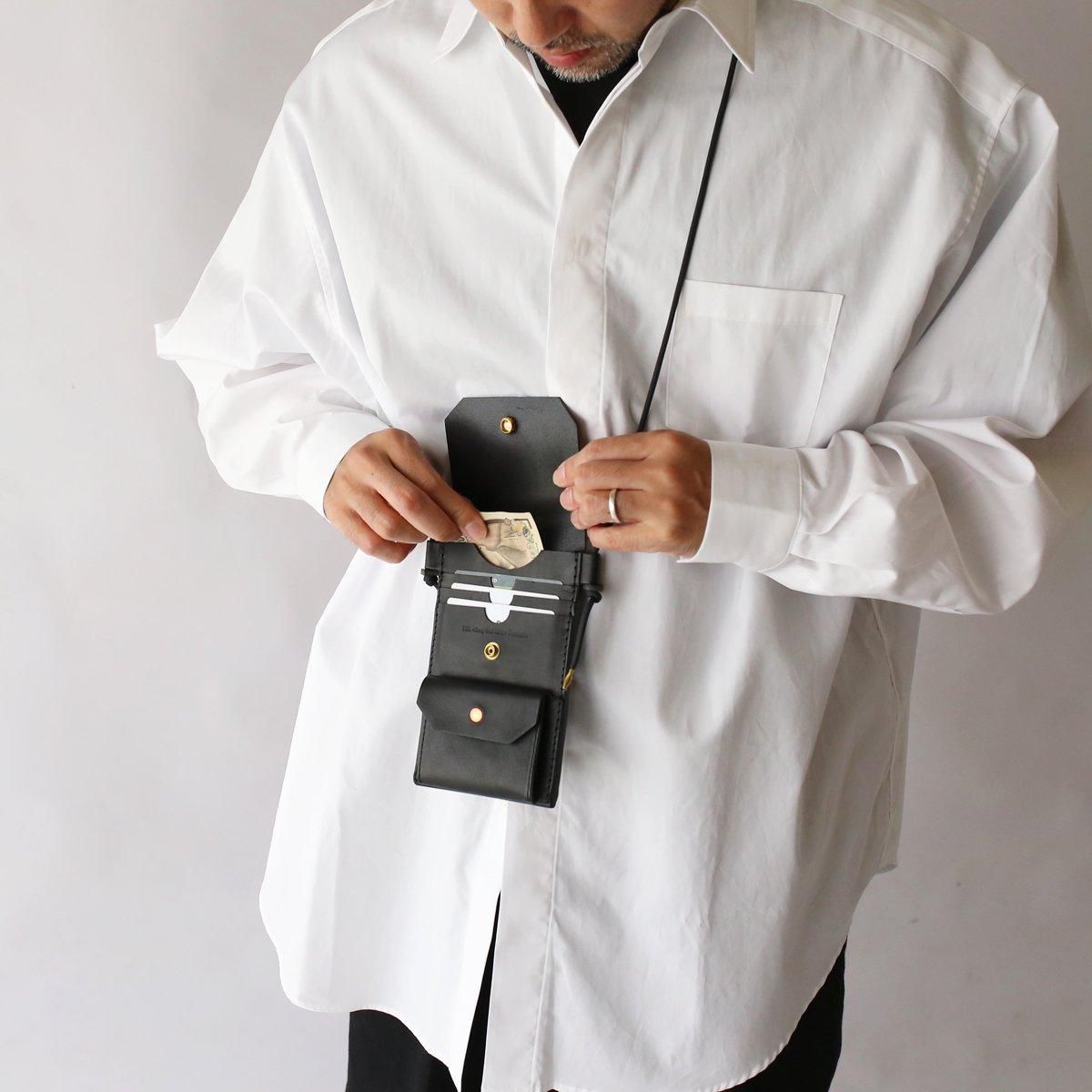 EEL Products × Tochca Aimer Shoulder Wallet Pouch  Black