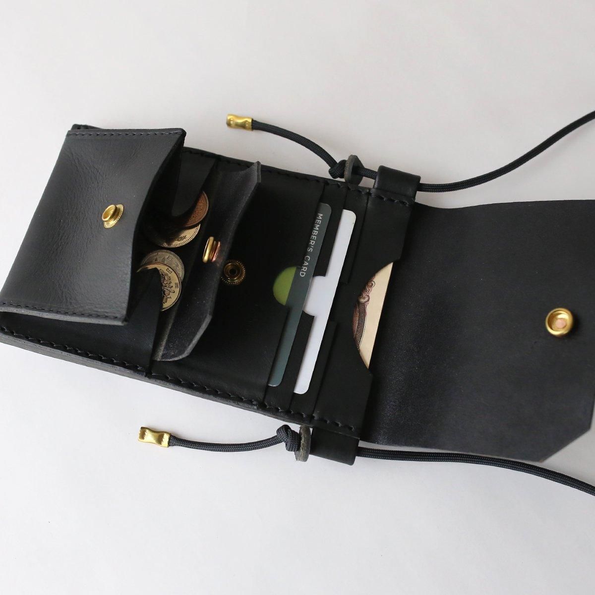 EEL Products × Tochca Aimer Shoulder Wallet Pouch  Black