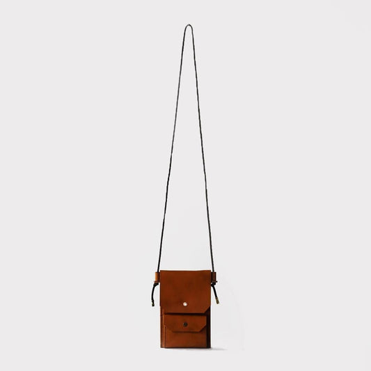 EEL Products × Tochca Aimer Shoulder Wallet Pouch  Brown