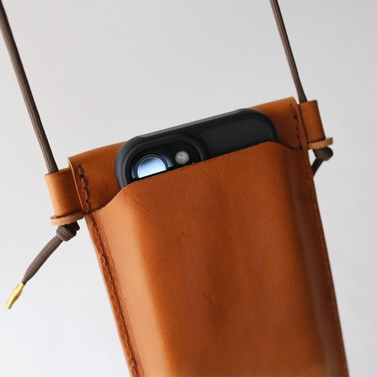 EEL Products × Tochca Aimer Shoulder Wallet Pouch  Brown