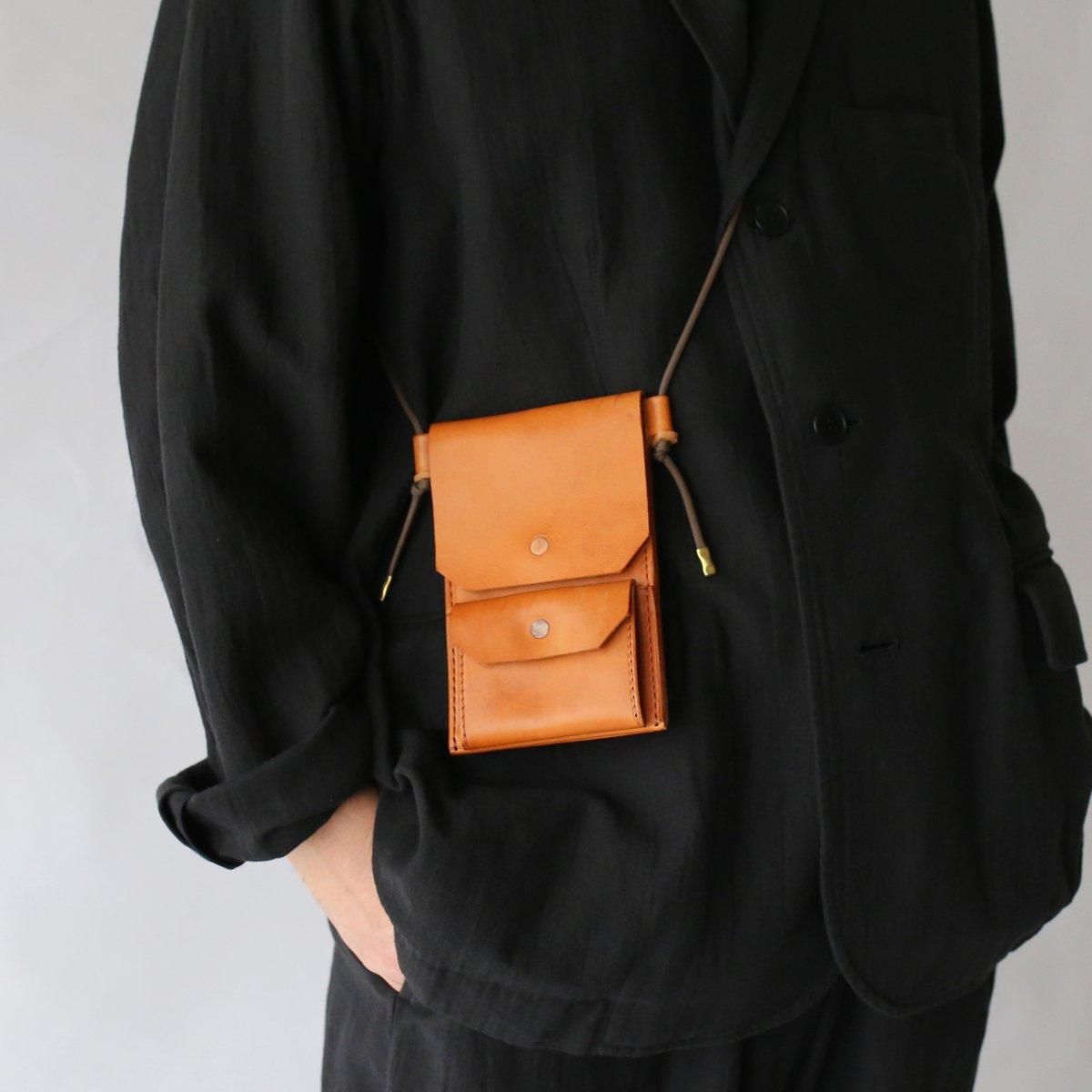 EEL Products × Tochca Aimer Shoulder Wallet Pouch  Brown