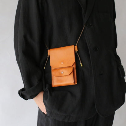 EEL Products × Tochca Aimer Shoulder Wallet Pouch  Brown
