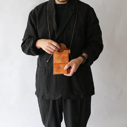 EEL Products × Tochca Aimer Shoulder Wallet Pouch  Brown