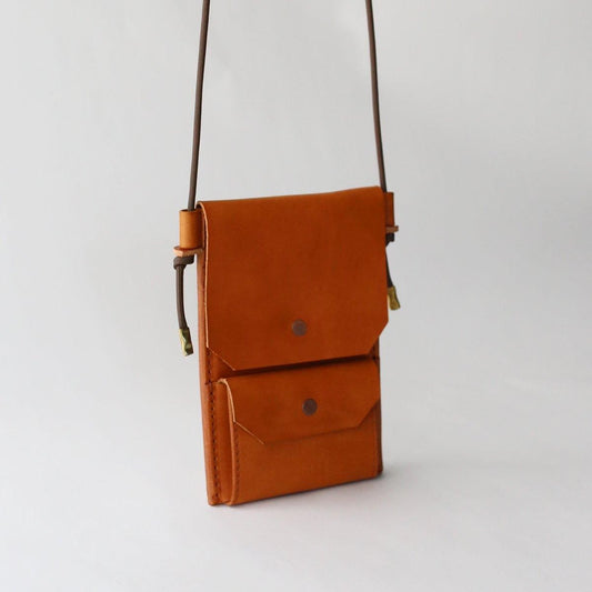 EEL Products × Tochca Aimer Shoulder Wallet Pouch  Brown