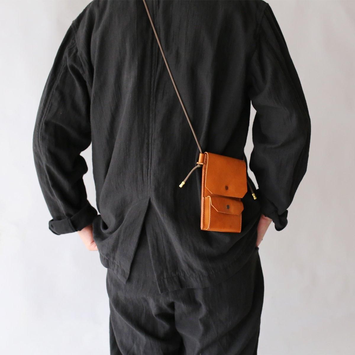 EEL Products × Tochca Aimer Shoulder Wallet Pouch  Brown