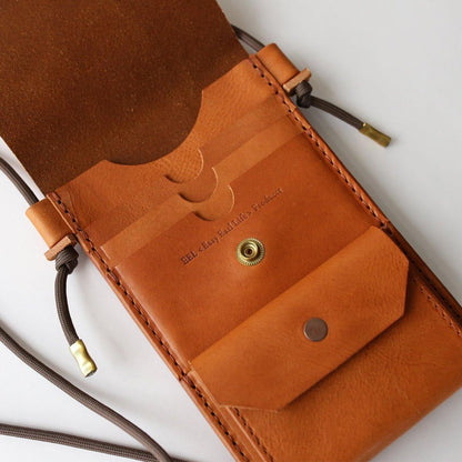 EEL Products × Tochca Aimer Shoulder Wallet Pouch  Brown