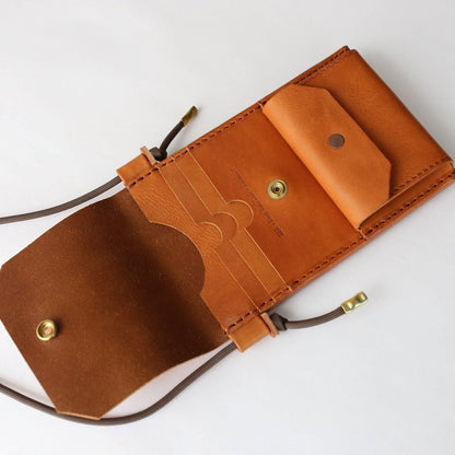 EEL Products × Tochca Aimer Shoulder Wallet Pouch  Brown