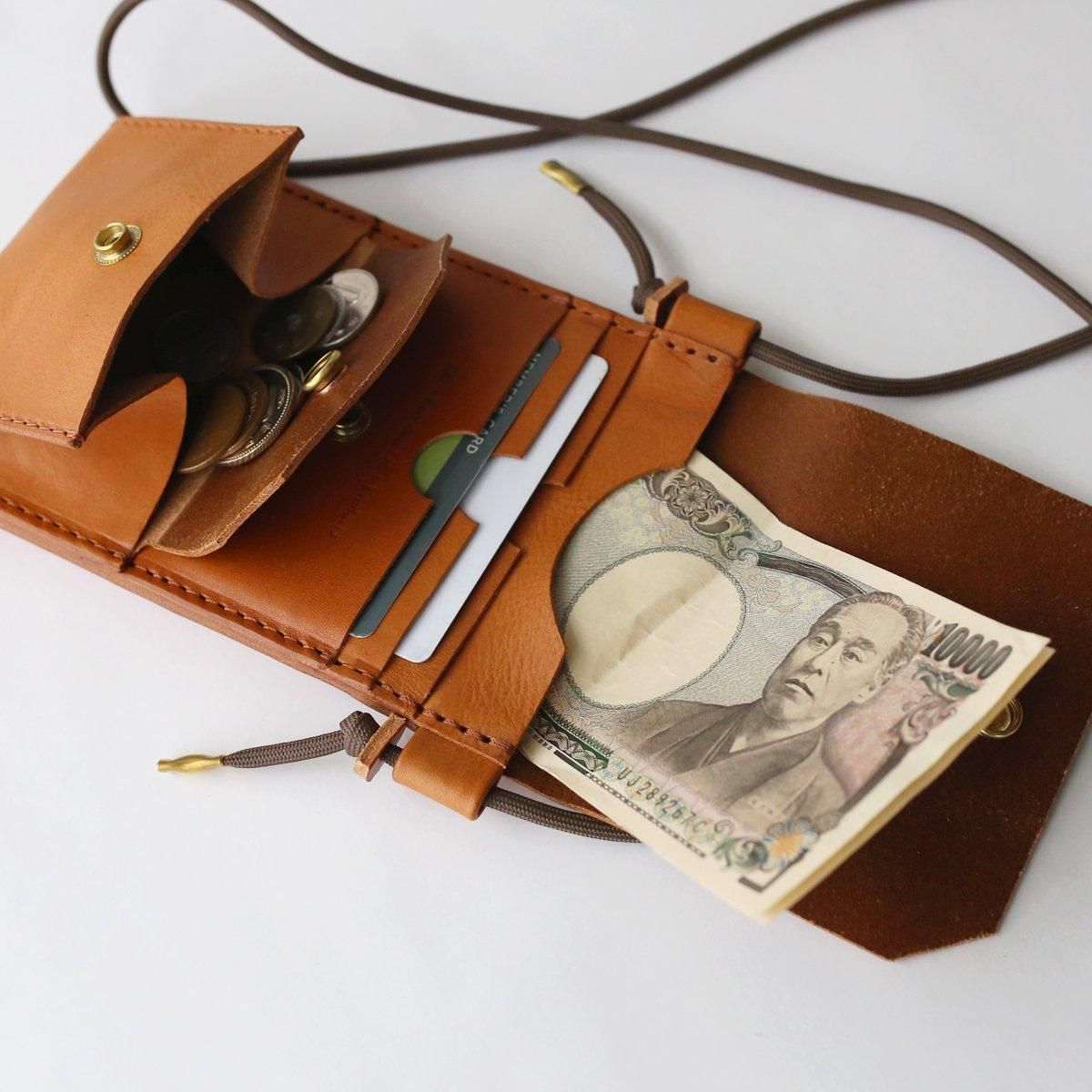 EEL Products × Tochca Aimer Shoulder Wallet Pouch  Brown